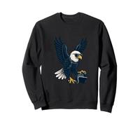 Biker Eagle Espíritu de Libertad y Poder Sudadera