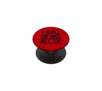 Biker I Just Want To Ride My Bike Motocicleta Motocicleta PopSockets PopGrip Adhesivo