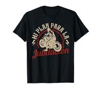 Biker Regalo Motociclismo Mi Plan De Jubilación Moto Camiseta