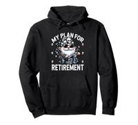 Biker Retirement GNOME For Motorcycle Grandpa Retired Dad Sudadera con Capucha