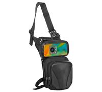 Biker's Esquí - Casht impermeable para motocicletas | Fanny Pack Multi -compartment con correa de seguridad - para el transporte de elementos esenciales durante las actividades