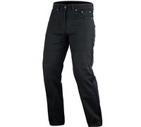 Bikers Gear Australia DKJ1001BLK-32R DKJ1001BLK-32R Pantaloni Jeans da Motociclista, Unisex adulto, Nero (Black), 32R UK / 42R EU