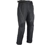 Australian Bikers Gear Jazz Negro CE Armoured Ventilado Cordura Mujer Pantalones Impermeables