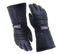 Australian Bikers Gear guantes para moto Thinsulate en color Negro en talla L