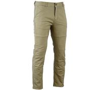 Bikers Gear Vaqueros chinos Australia Limited con forro de Kevlar, estilo moderno, protección para motocicletas, CE tan, talla 34S; KC0020-34S