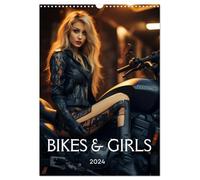 Bikes and Girls: Sexy Mädels auf heißen Mottorrädern (Wandkalender 2026 DIN A3 hoch), CALVENDO Monatskalender: Monat für Monat verbindet Bikes and ... Ein echter Hingucker für jede Wand.