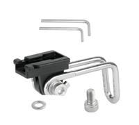 Bikes Fork Light Mount - Versatile Headlamp Adapter, Stylish Front Support, Stable Mounting Fixture, Lightweight Bike Accessory | Commuting Cycles, Outdoor Riding, Bicycle Upgrades, Evening Cycling
