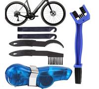Bikes Maintenance Kit, Bikes Chain Cleaner, Bicycles Chain Brush, Bicycles Chain Maintenance, Bikes Chain Care Kit, Portable Bikes Cleaner Kit Chain Cleaning Brush for Most Bicycles