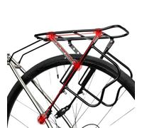 Bikes Rack for Back, Heavy Duty Rear Rack Basket, Waterproof Rust-Proof Design, 14,25 x 5,79 Pulgadas Anti-Sway Secure Fit, Touring Carrier, Ideal para Larga Distancia Riding