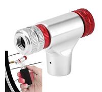 Bikes Tire Inflator - Portable Inflator Bicycles Tire Pump for Road, Aluminum Alloy Mountain Bikes Pump, Compatible for Birthdays Outdoor Cycling 4.5"