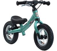 BIKESTAR 2-en-1 Bicicleta sin Pedales para niños y niñas 2-3 años | Bici con Ruedas de 10" Edición Sport | Verde