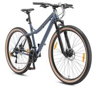 BIKESTAR Bicicleta de montaña Hardtail de Aluminio, 21 Marchas Shimano 26, 27.5, 29" Pulgadas | Mountainbike con Frenos de Disco Cuadro 16, 17, 18" MTB