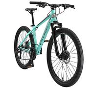 BIKESTAR Bicicleta de montaña Hardtail de Aluminio, 21 Marchas Shimano 26" Pulgadas | Mountainbike con Frenos de Disco Cuadro 16" MTB | Mentha