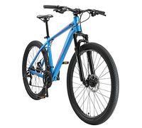 BIKESTAR Bicicleta de montaña Hardtail de Aluminio, 21 Marchas Shimano 27.5" Pulgadas | Mountainbike con Frenos de Disco Cuadro 18" MTB | Azul Naranja