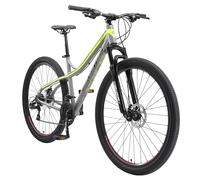 BIKESTAR Bicicleta de montaña Hardtail de Aluminio, 21 Marchas Shimano 29" Pulgadas | Mountainbike con Frenos de Disco Cuadro 18" MTB | Gris