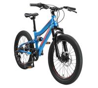 BIKESTAR Bicicleta de montaña Suspensión Doble Bicicleta Juvenil 20 Pulgadas de 6 años | Cambio Shimano de 7 velocidades, Freno de Disco, Fully | niños Bicicleta Azul