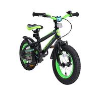 BIKESTAR Bicicleta Infantil para niños y niñas a Partir de 3 años | Bici de montaña 12 Pulgadas con Frenos | 12" Edición Mountainbike Negro