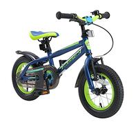 BIKESTAR Bicicleta Infantil para niños y niñas a Partir de 3 años | Bici de montaña 12 Pulgadas con Frenos | 12" Edición Mountainbike Azul