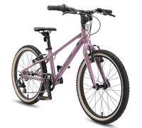 BIKESTAR Bicicleta Ligera de Aluminio para niños 8kg a Partir de 6 años | Bicyclette 20 pouces, 7 vitesses Shimano | Violeta
