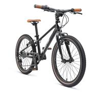BIKESTAR Bicicleta Ligera de Aluminio para niños 8kg a Partir de 6 años | Bicyclette 20 pouces, 7 vitesses Shimano | Negro
