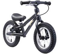 BIKESTAR Bicicleta sin Pedales para niños y niñas 3-4 años | Bici con Ruedas de 12" Edición Bici de montaña | Negro