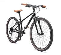 BIKESTAR Bicicleta Urbana Ligera 10kg Aluminio VTC | Bicyclette 26 pouces, 9 vitesses Shimano, Urban | Negro
