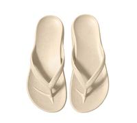 BIKETAFUWY Chanclas Sandalias Mujer, Sandalia Slip-On Poner, Zapatos Abiertos Nu-Pies, Bride Dedos, Suela Texturada | Playa, Piscina, Ducha, Vacaciones, Casa, Ocio, 01 caqui, 36 EU