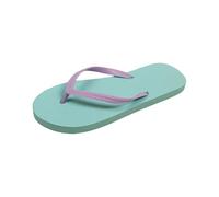 BIKETAFUWY Chanclas Sandalias Mujer, Sandalia Slip-On Poner, Zapatos Nu-Pies Entre-Dedos, Suela Plana Texturada, Diseño Mínimo | Playa, Piscina, Ducha, Casa, Vacaciones, SPA, Ocio Verano, 01 verde