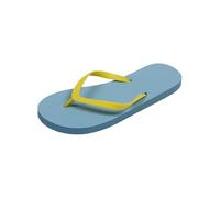 BIKETAFUWY Chanclas Sandalias Mujer, Sandalia Slip-On Poner, Zapatos Nu-Pies Entre-Dedos, Suela Plana Texturada, Diseño Mínimo | Playa, Piscina, Ducha, Casa, Vacaciones, SPA, Ocio Verano, 01 azul