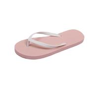 BIKETAFUWY Chanclas Sandalias Mujer, Sandalia Slip-On Poner, Zapatos Nu-Pies Entre-Dedos, Suela Plana Texturada, Diseño Mínimo | Playa, Piscina, Ducha, Casa, Vacaciones, SPA, Ocio Verano, 01 rosa
