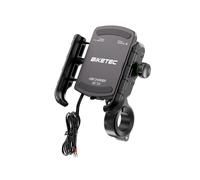 BIKETEC PRO SOPORTE PARA MÓVIL DE MOTO CON CARGADOR USB-A QC 3.0 (EL)