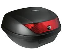 Biketek ABS Caja Superior Motocicleta 52L Capacidad Con Ajuste Universal Placa