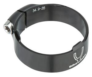 BikeYoke Abrazadera de sillín Squeezy negro 36.4 mm