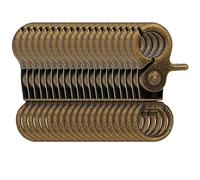 BIKICOCO - Broche de perno giratorio, clips de gancho de gatillo, cierre de mosquetón, con ojal giratorio de 1,1 cm, bronce - 20 piezas