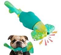 BIKIISEN Juguetes para perros para masticadores agresivos, juguetes interactivos para perros grandes, juguetes chirriantes indestructibles para mantenerlos ocupados, juguetes resistentes para perros