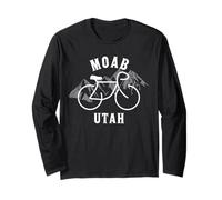 Biking Moab Utah gráfico Manga Larga