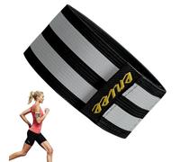 Biking Pants Strap - Ankle Bands, High Visibility Reflective Gear, Comfortable Leg Wrap Design, Adjustable Secure Fit for Outdoor Activities, Lightweight Safety Accessory | Useful During Night Rides,