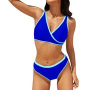 Bikini Ajustable con Nudo Y Estampado Floral para Mujer, Bañador Vientre Mujer Swimming Fiesta Dos Piezas Bikini Bottom Bikinis De La Playa Viajes
