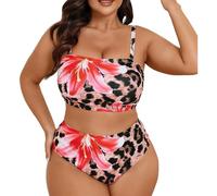 Bikini Bañador Set de 2 Piezas para Mujer Entrenamiento para Conjunto Separado Femenino Estampado para Mujer Talla Bañadores Mujer Dos Piezas