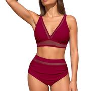 Bikini Bikinis Mujer 2025 Short Mujer Tankini Moldeador Top Trajes De Baño Bañador Menstrual Pantalon Talla Grande Bañadores Tallas Grandes Barriga Viquinis Moda Vikinis para Mujeres XXL Bathing Suit