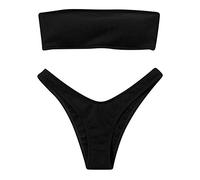 Bikini Braga Alta Bañadores Mujer Traje Talla Grande Bikinis Bandeau Reductor Ropa De Baño Vikinis Push Up Biquini Natacion Verano Playa