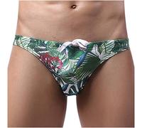 Bikini Braga Alta,Ropa Swimming Printing Men's Swim Men's Low Rise Suave Trunks Breve Briefs Swimswears Tankinis Set