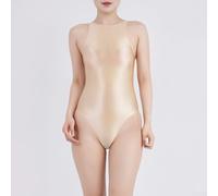 Bikini brillante de moda para mujer diseñado para ser llamativo durante las salidas de verano (color de piel XL)