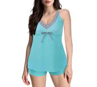 Bikini de cintura alta, camisetas de tirantes impresas fluidas con top Mode y estampado floral retro que muestran que eres atractivo y elegante. Si te gusta un ajuste holgado, elige una talla normal