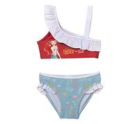 Bikini de La Sirenita para Niña - Multicolor - Talla 3 Años - Tejido de Secado Rápido - Bikini con Cintura Elástica - Estampado de La Sirenita con Frase - Producto Original Diseñado en España