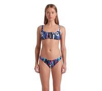 ARENA Water Prints Bikini de Tirantes Mujer, Traje de Baño en Tejido Elástico Reciclado de Secado Rápido, Bikini para Playa y Piscina con Copas Extraíbles y Top con Lazos