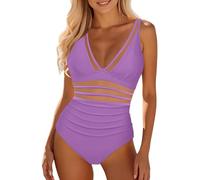 Bikini De Tres Piezas Premama Sensual Cuello Asimetrico Palo Colaless Atrevidos Cadera Rojas Postparto Fruncida Brillante Fino Estilosos Iguales Pieles Muchacha Que Fosforescente