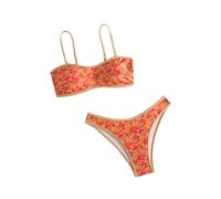 Bikini Fluor Mujer Tankini 2026 Pecho Vientre Asimetricos Playa Pierna Estampado Laterales Postparto Lenceria Atras Juego Estilosos Modelos Brasileñas Muchacha Tiendas Zona
