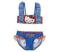 Bikini Hello Kitty para Niñas - Bañador Infantil Ajustable y Ligero, Ideal para Verano, Playa y Piscina, Bañador 2 Piezas