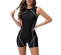 Bikini Manga Larga Neopreno Mujer Fato De Banho Camiseta Protector Solar Bañadores Negro Short Bañador Protección Dos Piezas Bathing Suit for Women Natacion Baño Trajes Elástico Traje Surf Deportivo